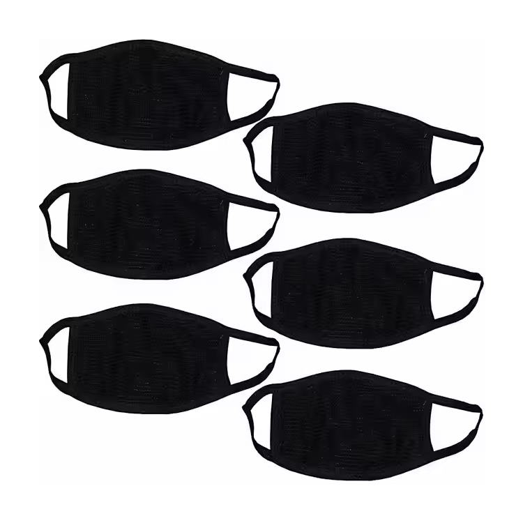 Unisex Nigrum pulvis Cottonus oris bombacio vultus oris operimentum