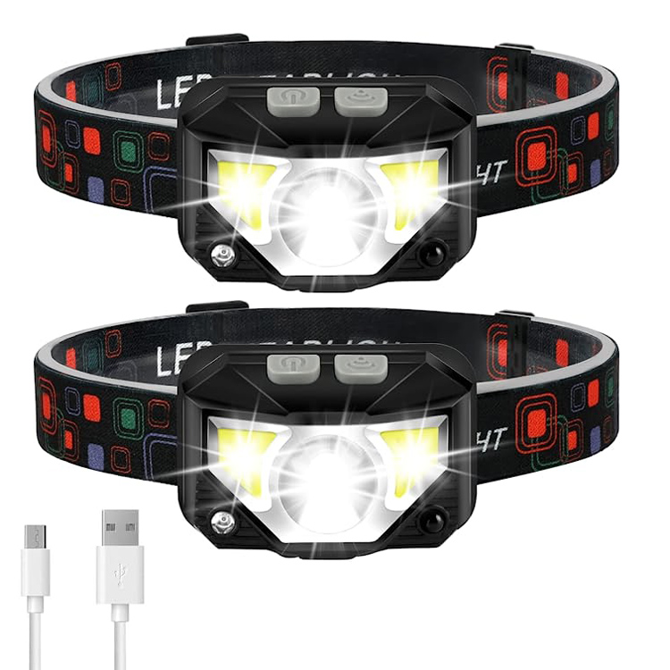 IMPERVIUS Motion Sensor ultra-lux DUXERIT Rechargeable Headlight