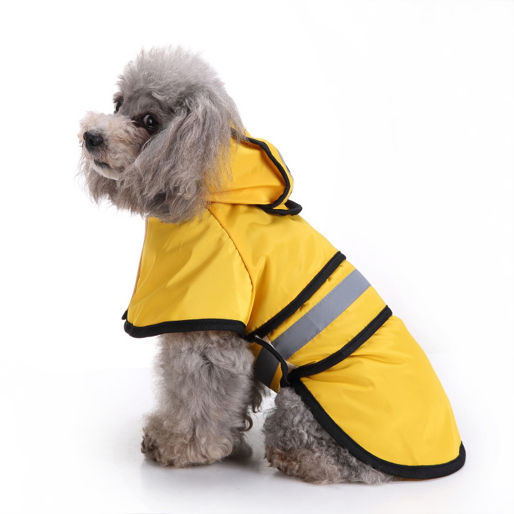 IMPERVIUS pluvia Ignea Reflective Corvus pet canis Raincoat Migne